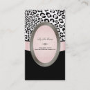 Recherche de taches de léopard cartes visite Rose