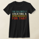 Recherche de statisticien tshirts Comptabilité
