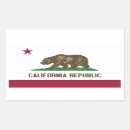 Recherche de drapeau californien autocollants République