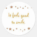Recherche de se sentir heureux autocollants Pour tous