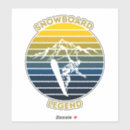 Recherche de snowboard autocollants Hiver