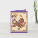 Recherche de vintage de anniversaire cartes Fleurs