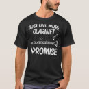 Recherche de instrument tshirts Clarinettiste