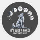 Recherche de loup garou autocollants Lune