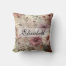 Recherche de fleurs pastel coussins Vintage
