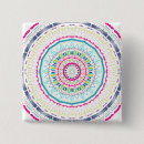 Recherche de mandala coloré badges Cercle