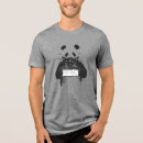 Zoek naar zwarte witte panda tshirts Grappig