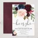 Recherche de gender reveal invitations Élégant