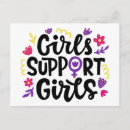 Zoek naar steunen briefkaarten Feminisme