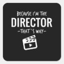 Recherche de directeur autocollants Cinéma
