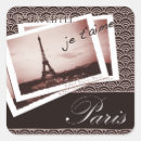 Recherche de carte france autocollants Tour eiffel