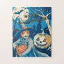 Zoek naar trick or treat puzzels Monster