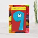 Recherche de neuvième anniversaire cartes 9 ans