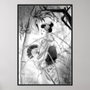Recherche de fantôme art Geisha