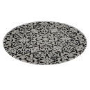 Recherche de motif baroque planches à découper Noir