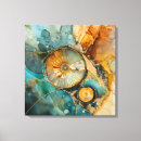 Zoek naar fossielen kunst Ammoniet