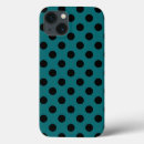 Recherche de polka turquoise Noir et turquoise