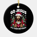 Recherche de anniversaire jésus ornements Xmas