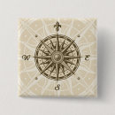 Recherche de boussole nautique badges Rose de boussole