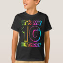 Zoek naar tiende verjaardag tshirts Schattig