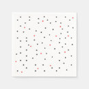 Recherche de petit pois serviettes Noir et blanc