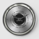 Recherche de noir argent horloges Anniversaire