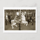 Recherche de carrousel vintage cartes postales Manège