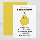 Recherche de baby chick invitations Pâques