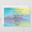 Recherche de lake mariage invitations Paysage