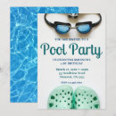 Recherche de natation anniversaire invitations Nage