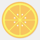 Recherche de oranges autocollants Fruit