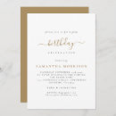 Recherche de classy invitations Minimaliste