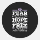 Recherche de tenir autocollants Cancer