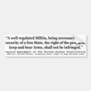 Recherche de deuxième amendement voiture autocollants Légitime défense