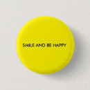 Recherche de sourires heureux badges Jaune
