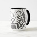 Recherche de chat féroce tasses Tigre