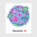Recherche de tropical fleur autocollants Feuilles de palmier
