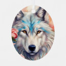 Recherche de tête de loup ornements Loups
