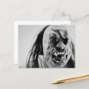 Recherche de crâne noir blanc cartes postales Amusant