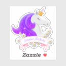 Recherche de licorne brillante autocollants Girl