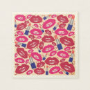 Recherche de sexy serviettes Lèvres rouges