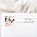 Recherche de blue roses étiquettes adresse retour Bride