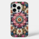 Recherche de mandalas iphone coques Coloré
