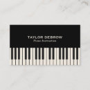Recherche de instruction de musique cartes visite Pianiste