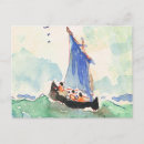 Recherche de bateau en mer cartes postales Bord de mer