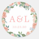 Recherche de campagnard mariage autocollants Rose