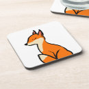 Recherche de renard dessous de verres Nature