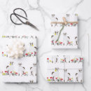 Recherche de chèvre papier cadeau Fleurs