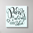 Recherche de paris impressions sur toile Vacances