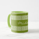 Recherche de motif grec tasses Élégant